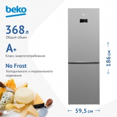Холодильник BEKO B3R0CNK362HS
