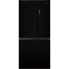 Холодильник HYUNDAI CM45083F (Черное стекло)