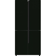 Холодильник HYUNDAI CM4584F Черное стекло